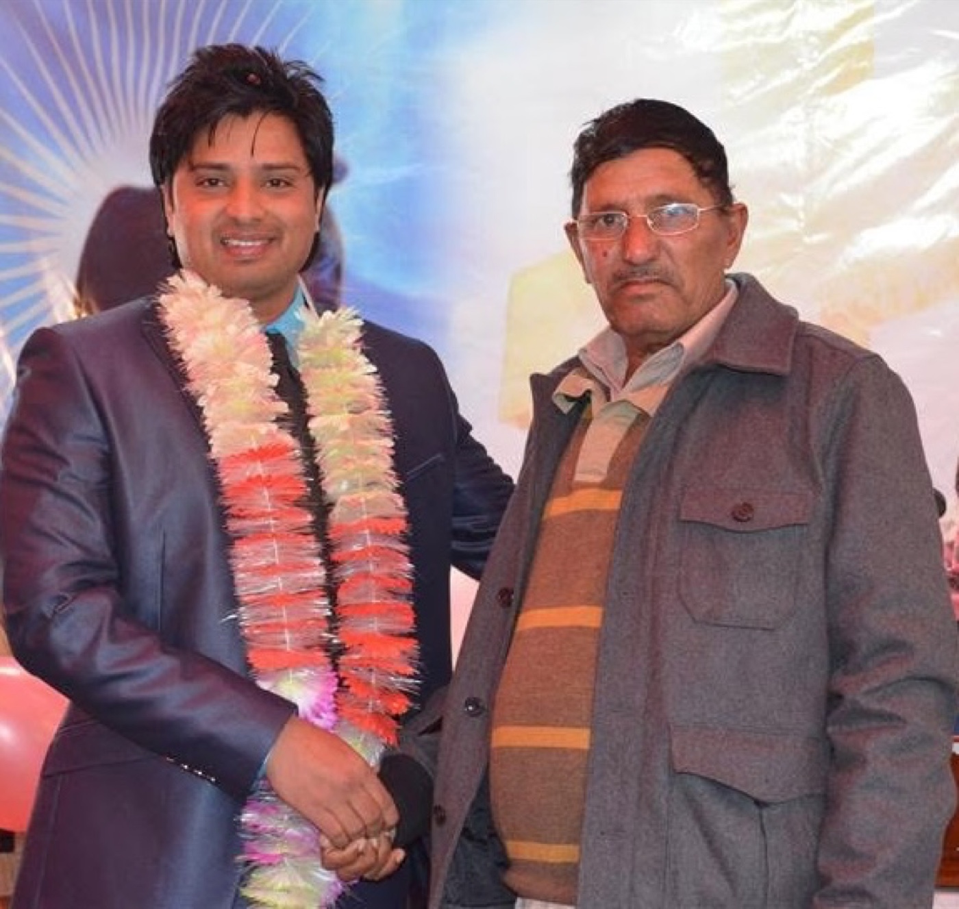 Rev. Dr. Naeem Nasir with his father