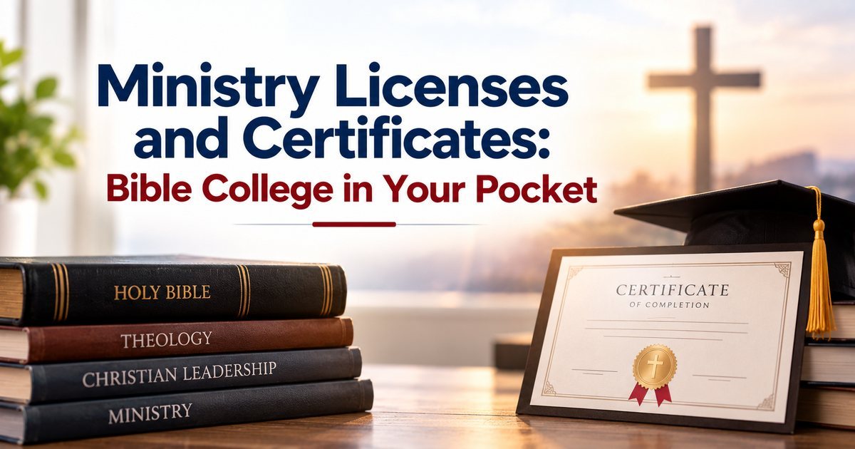 Ministry licences and certificates in the Urdu Church app: Bible college in your pocket