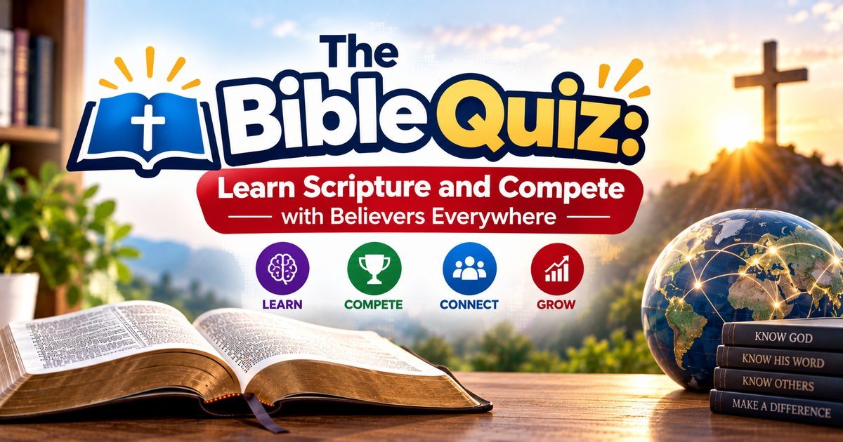 The Bible Quiz in the Urdu Church app: learn Scripture and compete with believers everywhere