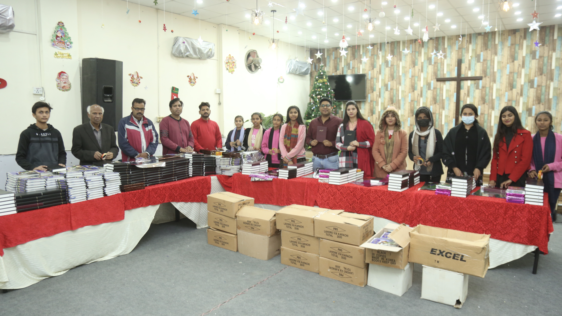 Free Urdu Bibles Distribution on Christmas