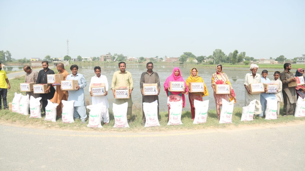 Flood Relief Boxes for Affected Families