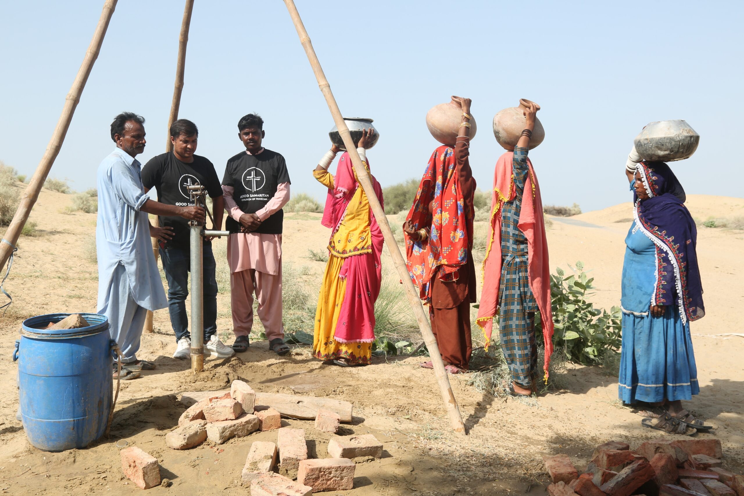Hand Pump Project Pakistan - Good Samaritan Ministries