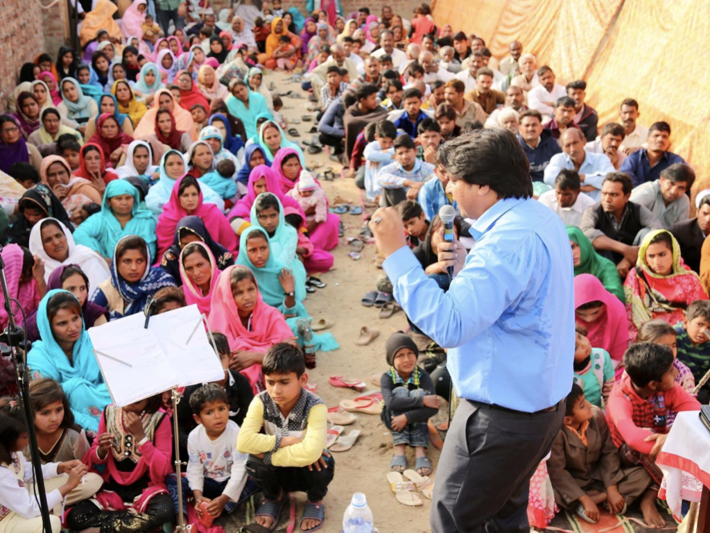 A church planted in Pakistan