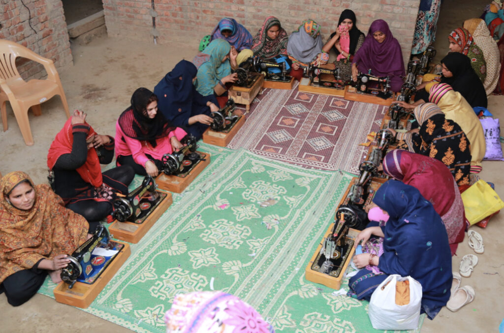 Sewing school in Pakistan