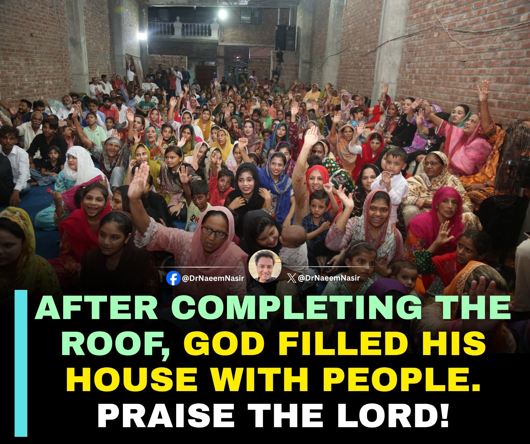 Church Planting in Pakistan — Good Samaritan Ministries Congregation, Seowal Sialkot