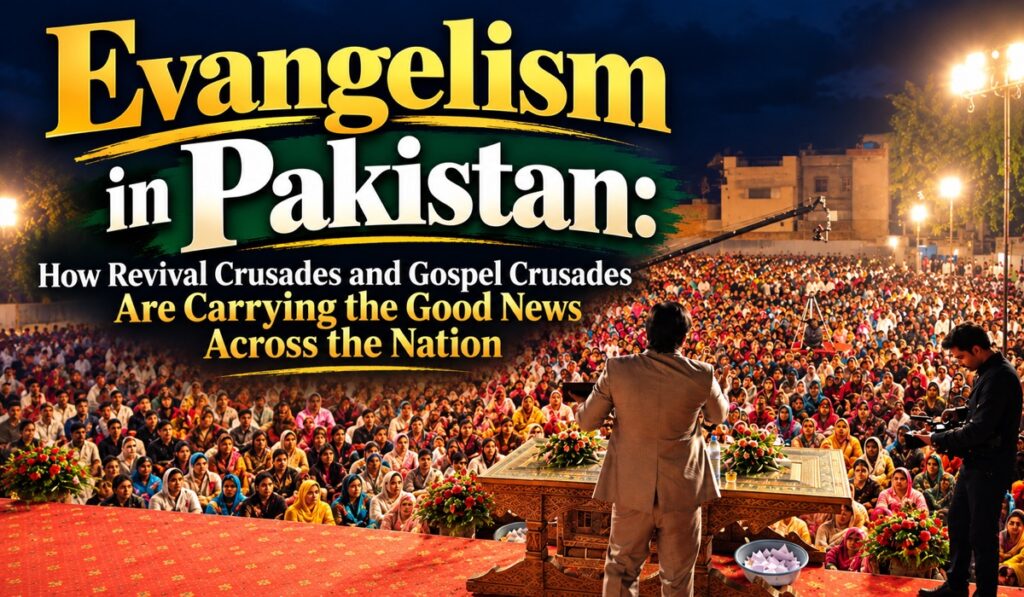 Evangelism in Pakistan How Revival Crusades and Gospel Crusades Are Carrying the Good News Across the Nation - Good Samaritan Ministries Pakistan Evangelism in Pakistan: How Revival Crusades and Gospel Crusades Are Carrying the Good News Across the Nation