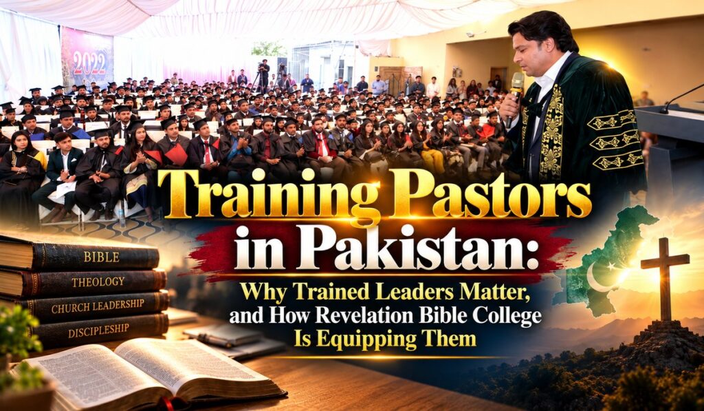 Training Pastors in Pakistan Why Trained Leaders Matter and How Revelation Bible College Is Equipping Them - Good Samaritan Ministries Pakistan Training Pastors in Pakistan: Why Trained Leaders Matter, and How Revelation Bible College Is Equipping Them